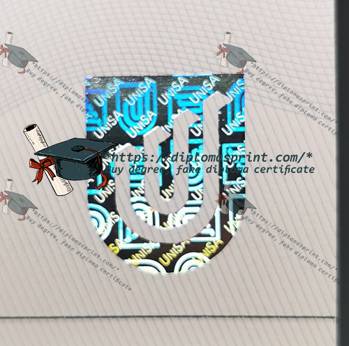 University of South Australia Academic record Hologram Security 