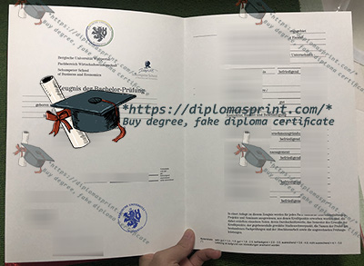 Bergische Universität Wuppertal Zeugnis