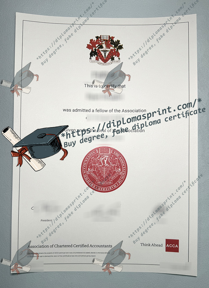 ACCA Member Certificate
