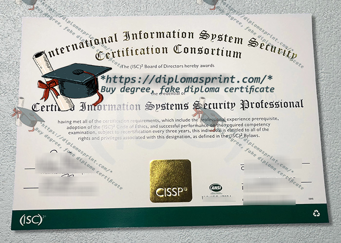 CISSP Certificate