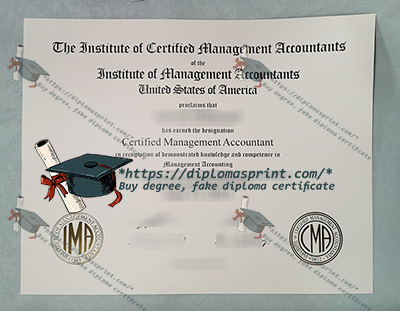 CMA Certificate
