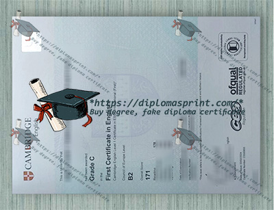 Cambridge English B2 First Certificate