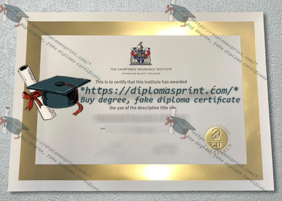 CII Chartered Insurance Institute Certificate