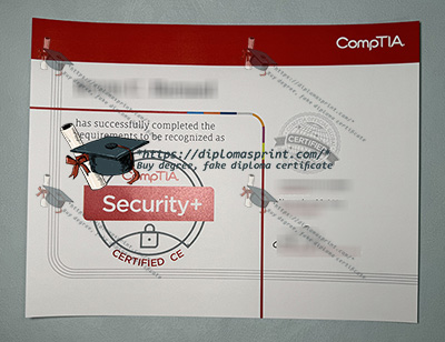 CompTIA Security Certificate