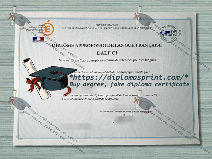 DALF C1 Certificate