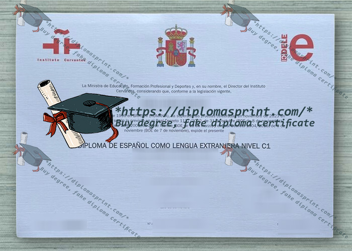 DELE C1 Certificate DELE C1 Certificate