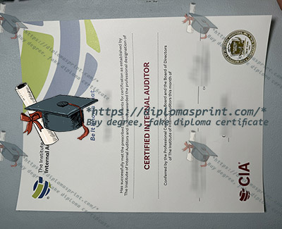 CIA Certificate