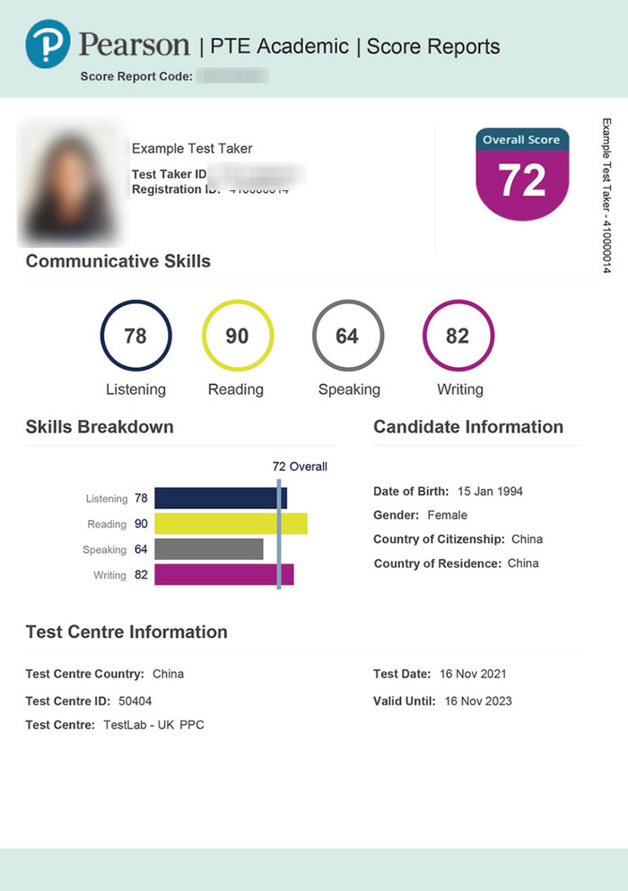 Pearson PTE Academic