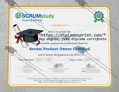SCRUMstudy Certificate