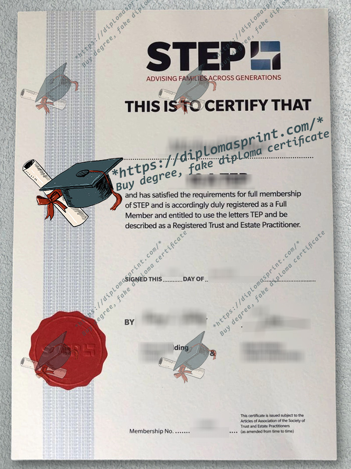 STEP Diploma in Trusts and Estates