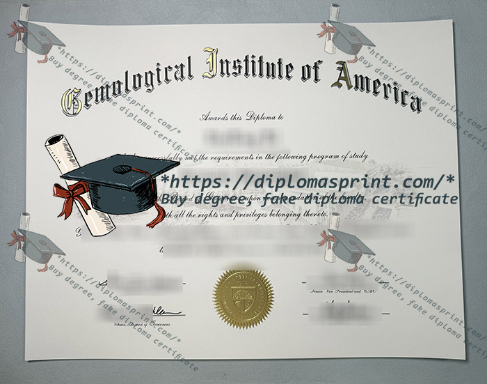 GIA Graduate Gemologist Diploma