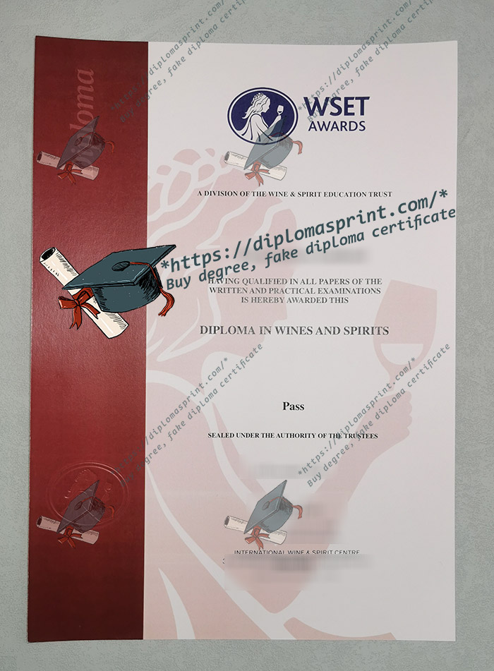 WSET Level 4 Diploma